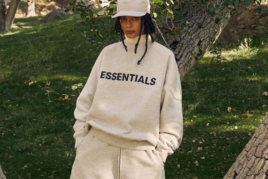 https hypebeast.com wp content blogs.dir 6 files 2020 12 fear of god essentials holiday collection lookbook hoodie puffer sweatpants jerry lorenzo release 0